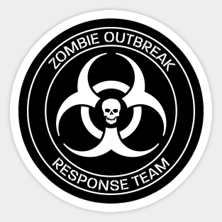 Zombie Outbreak Response Team - Zombie Zombies Sticker